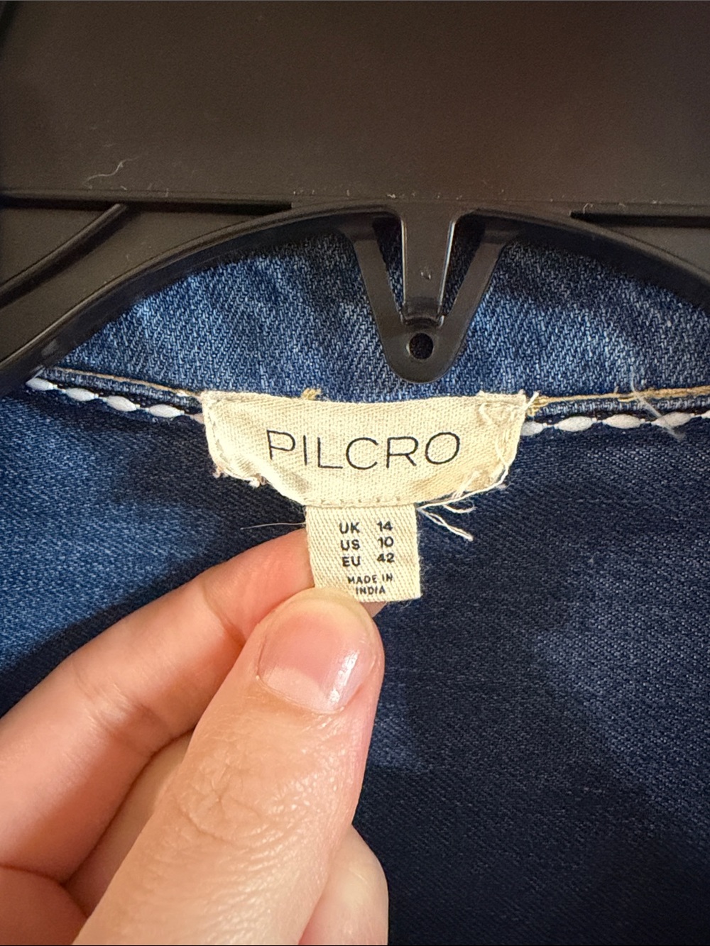 Anthropologie Pilcro Denim Button Front Dress - Picture 2 of 8